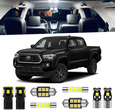 2005-2022 Tacoma LED Interior Light Kit 10pcs Compatible Replacement