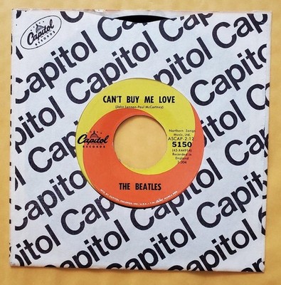 The Beatles US Capitol 5150 CAN'T BUY ME LOVE / YOU CAN'T DO THAT RCA ...