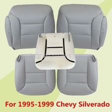 For 95-99 Gmc Sierra Chevy Tahoe Front Leather Seat Cover Driver Foam Cushion For 95-99 Gmc Sierra Chevy Tahoe Front Leather Seat Cover Driver Foam Cushion
