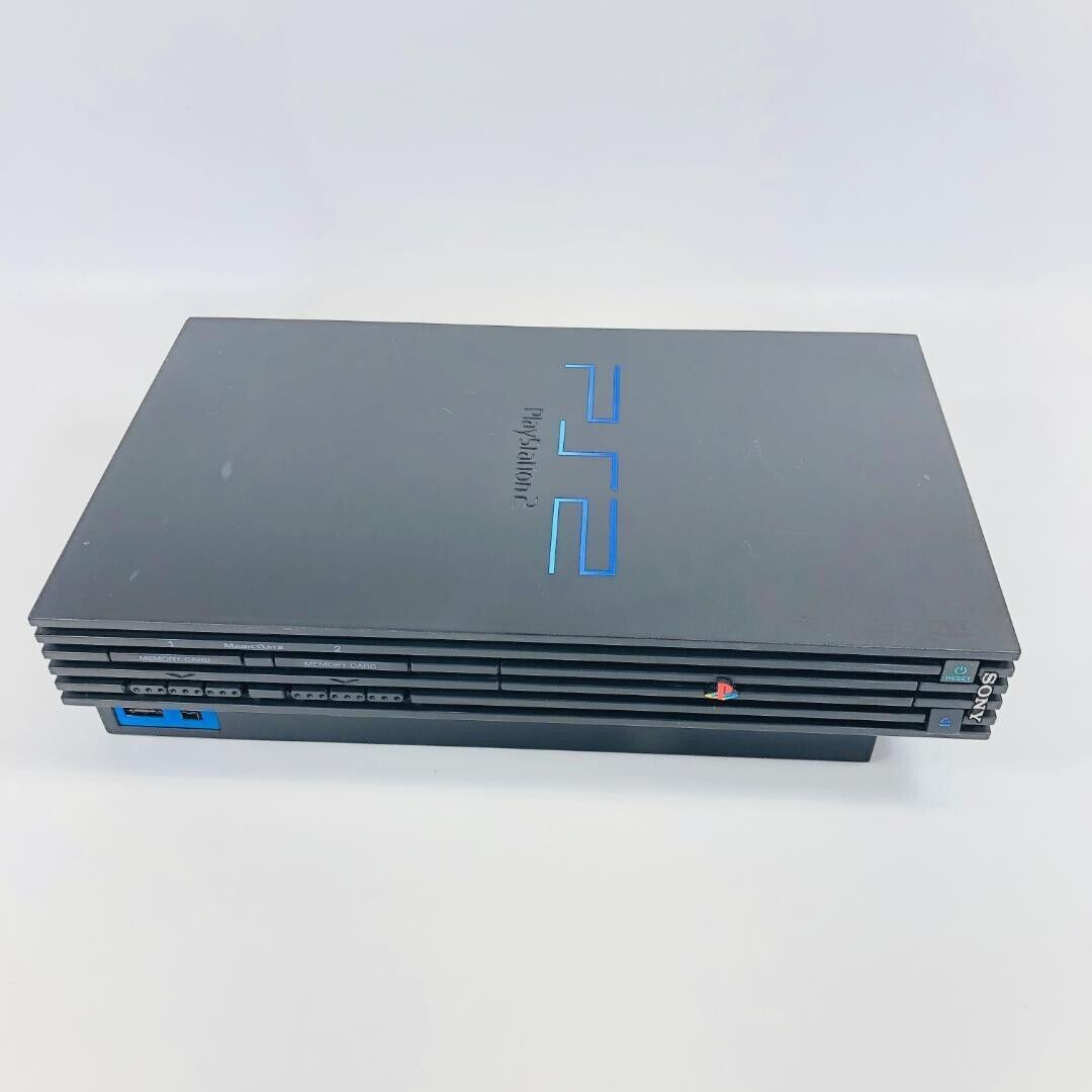 Sony PlayStation 2 Black Console SCPH-10000 From Japan