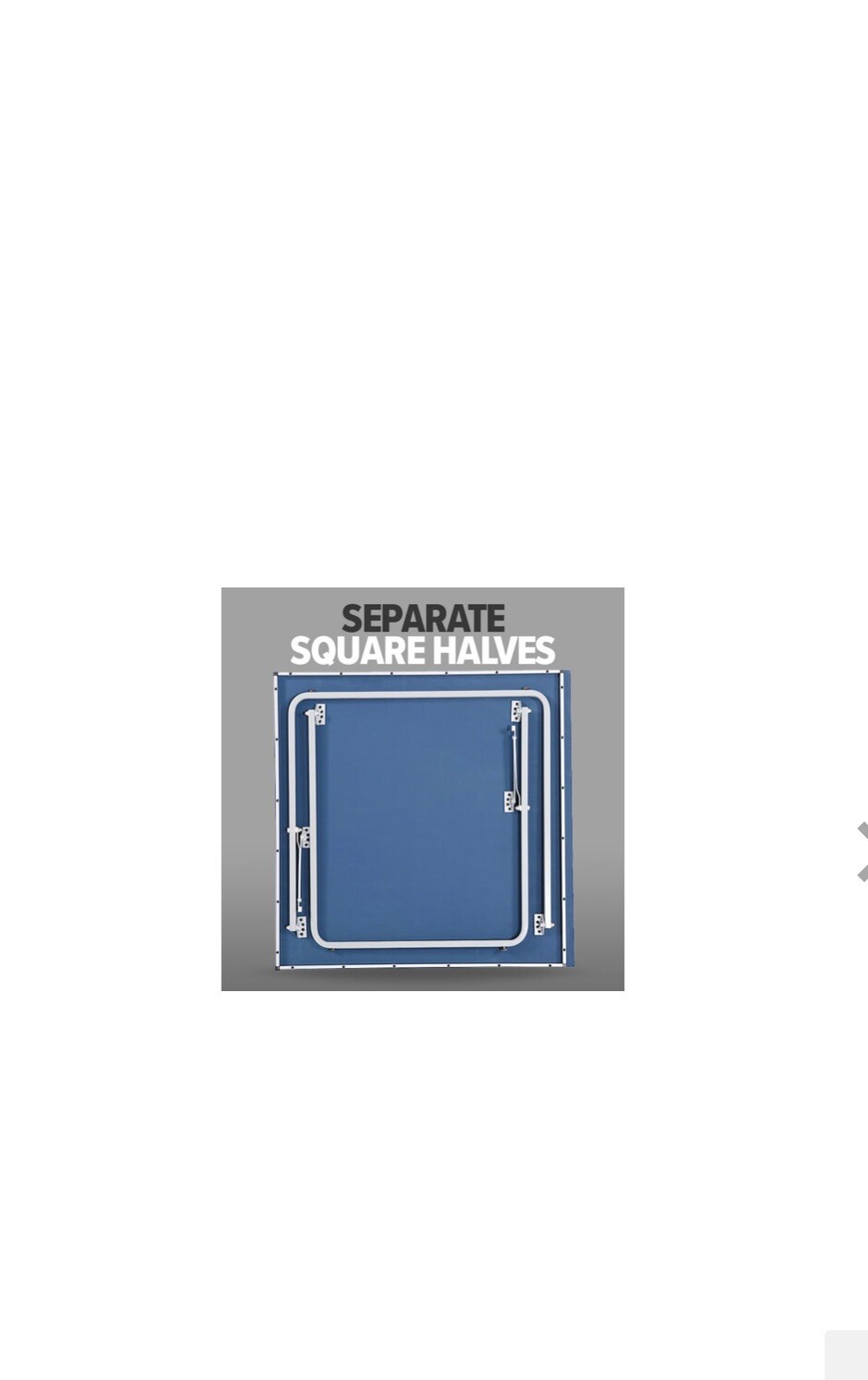 JOOLA 11200 Professional MDF Indoor 15mm Table Tennis Blue