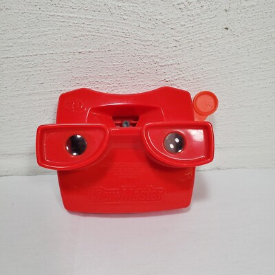 3D View Master Viewer From Year 2020 Red Film 
