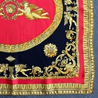 GIANNI VERSACE silk scarf Baroque, Canova's Angels with Medusa size 26 ...
