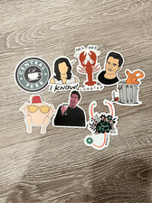 FRIENDS stickers Pack of 8