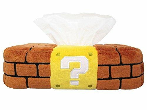 Thumbnail - San-ei Boeki Super Mario Mz28 Plüsch Papiertuch Abdeckung (block) Neu