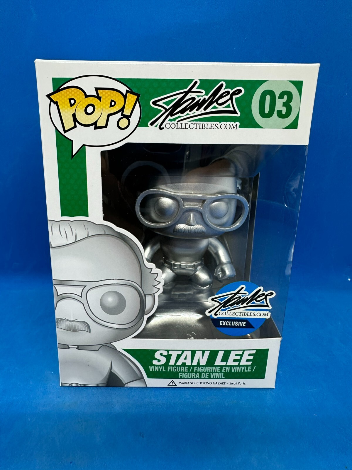 En Oferta Funko Pop! Vinyl Stan Lee 03 Silver Exclusive 2015