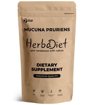 Mucuna Pruriens Extract Powder 10x L-Dopa POWERFUL Dopamine Cowhage Mood Support