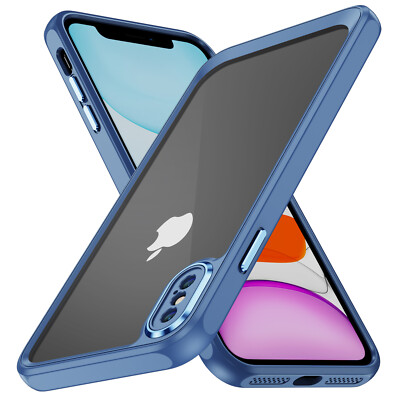 Clear Phone Case For Apple iPhone X XR XS Max 10 Shockproof