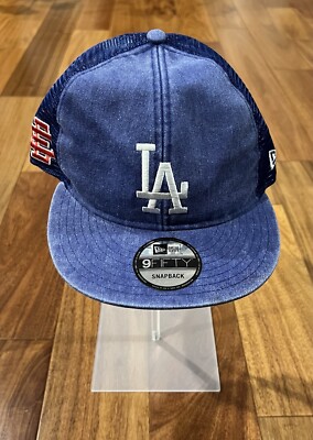 Eric Emanuel New Era York Yankees Trucker Mesh Back Snapback Blue - Main Image