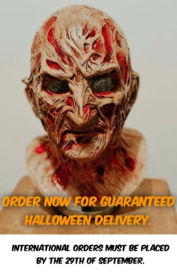 Freddy Krueger Maske von Trick or Treat Studios - überholt/neu lackiert 