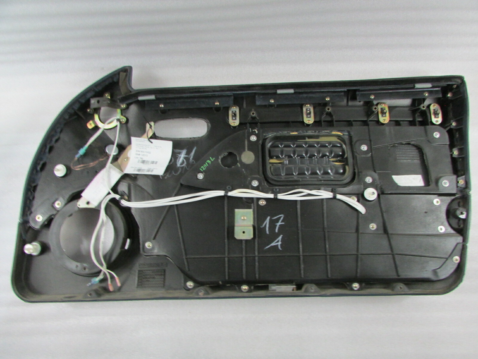 Maserati Coupe, LH, Left Front Door Inside Door Panel, Blue,  P/N 667739