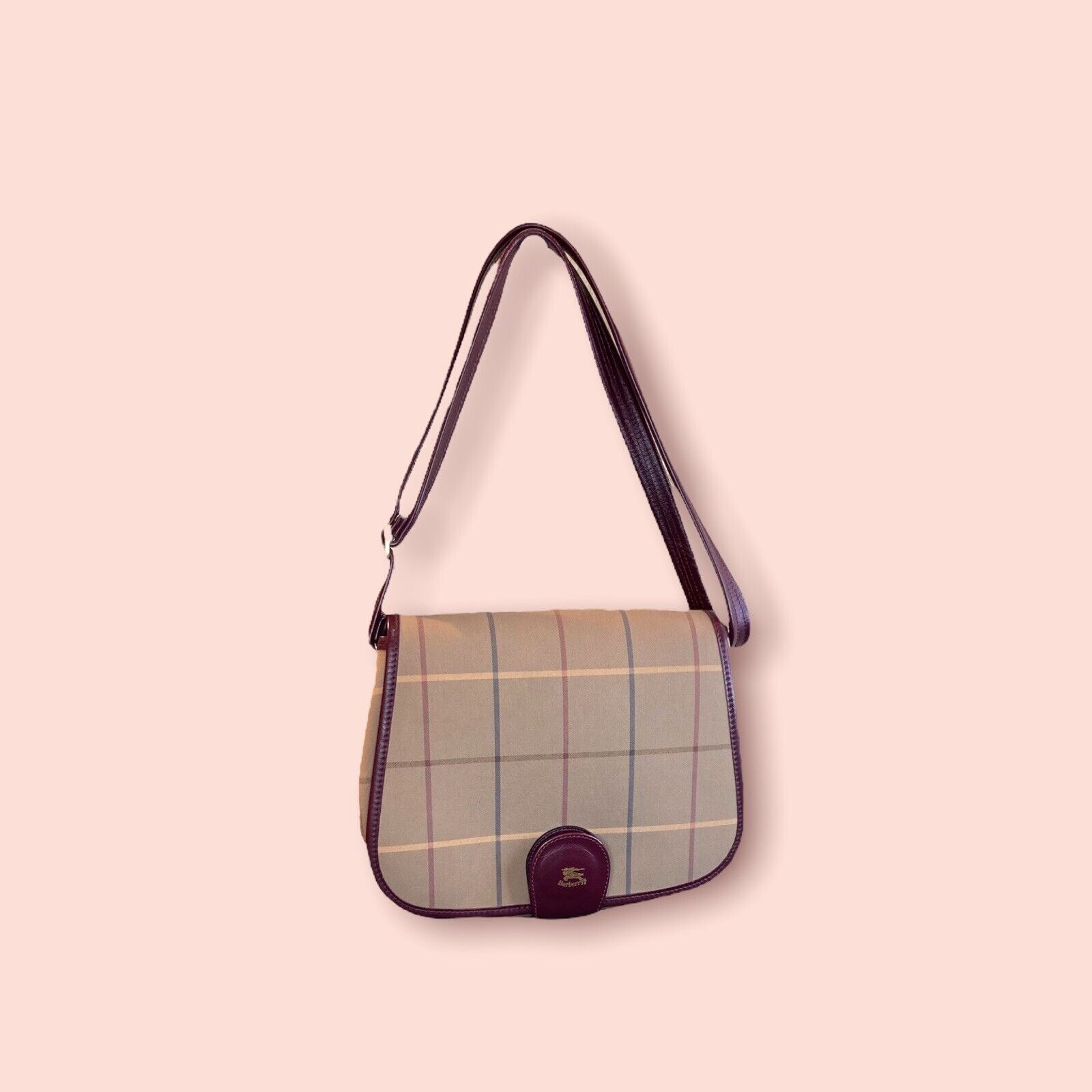 BURBERRY 90s NOVA CHECK SHOULDER BAG – RDB