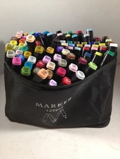 Touch Markers 120 Piece Set Double Sided