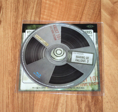 Fallout 3 Making of Fallout 3 Blu-ray disc Vault 101 Archive Room