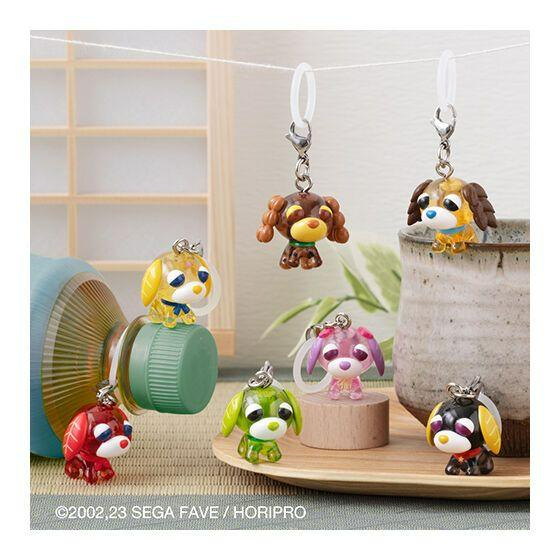 Capsule Toy Complete set Ocha Ken Tea Dog Mejirushi accessories