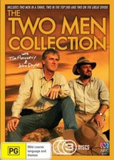 THE TWO MEN COLLECTION 3 DVD'S COMPLETE SET REGION 4 vgc t252