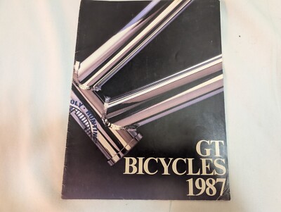 ICONIC 1987 GT Bicycles Accessories Catalog BMX Freestyle