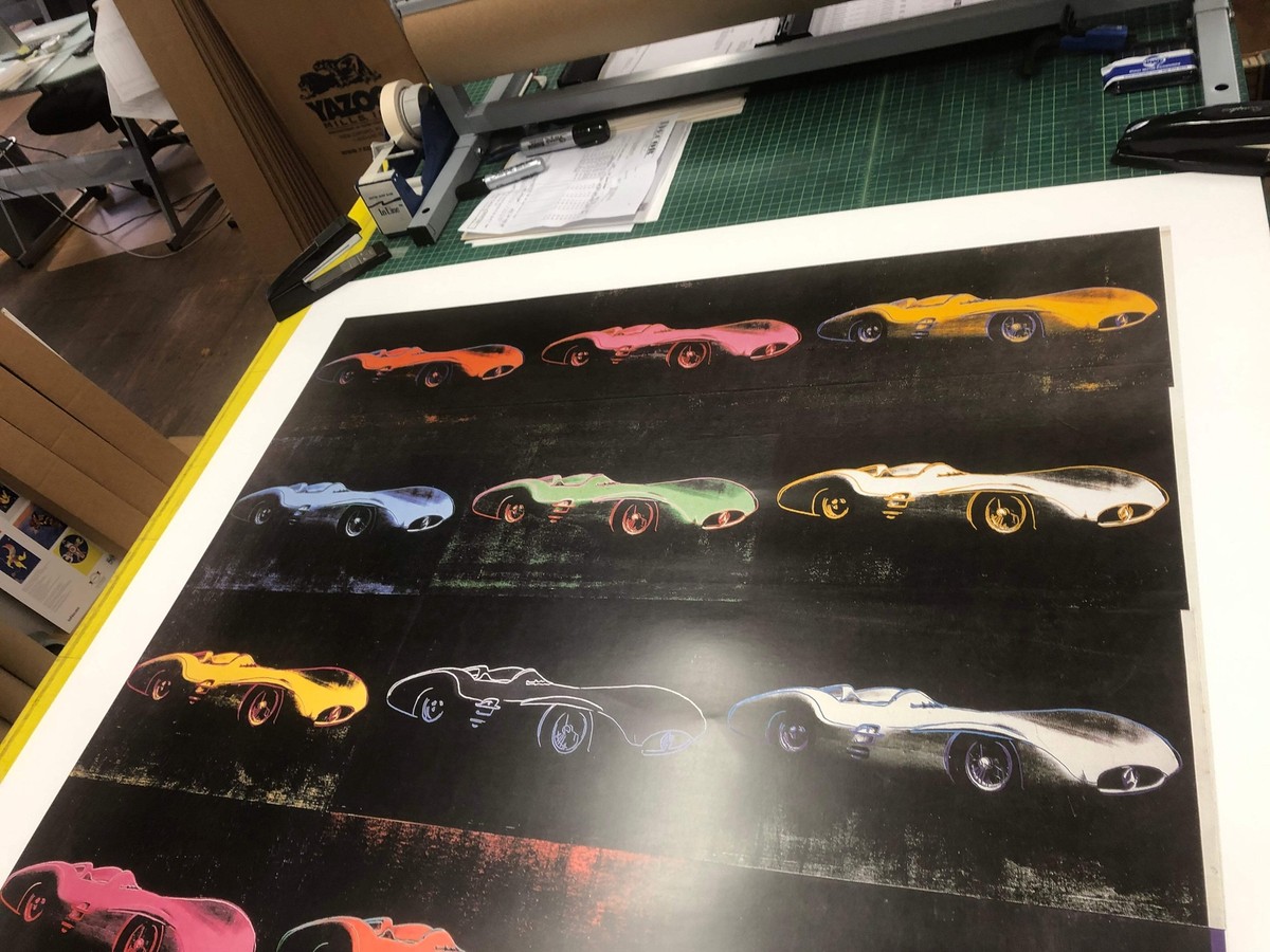 ANDY WARHOL Formula 1 Car W 196 R (1954) 46