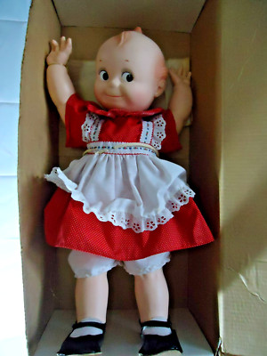 NIB NWT 1982 Vintage Cameo by Rose O'Neill, Big 24'' Kewpie Doll in box w/Tag NOS