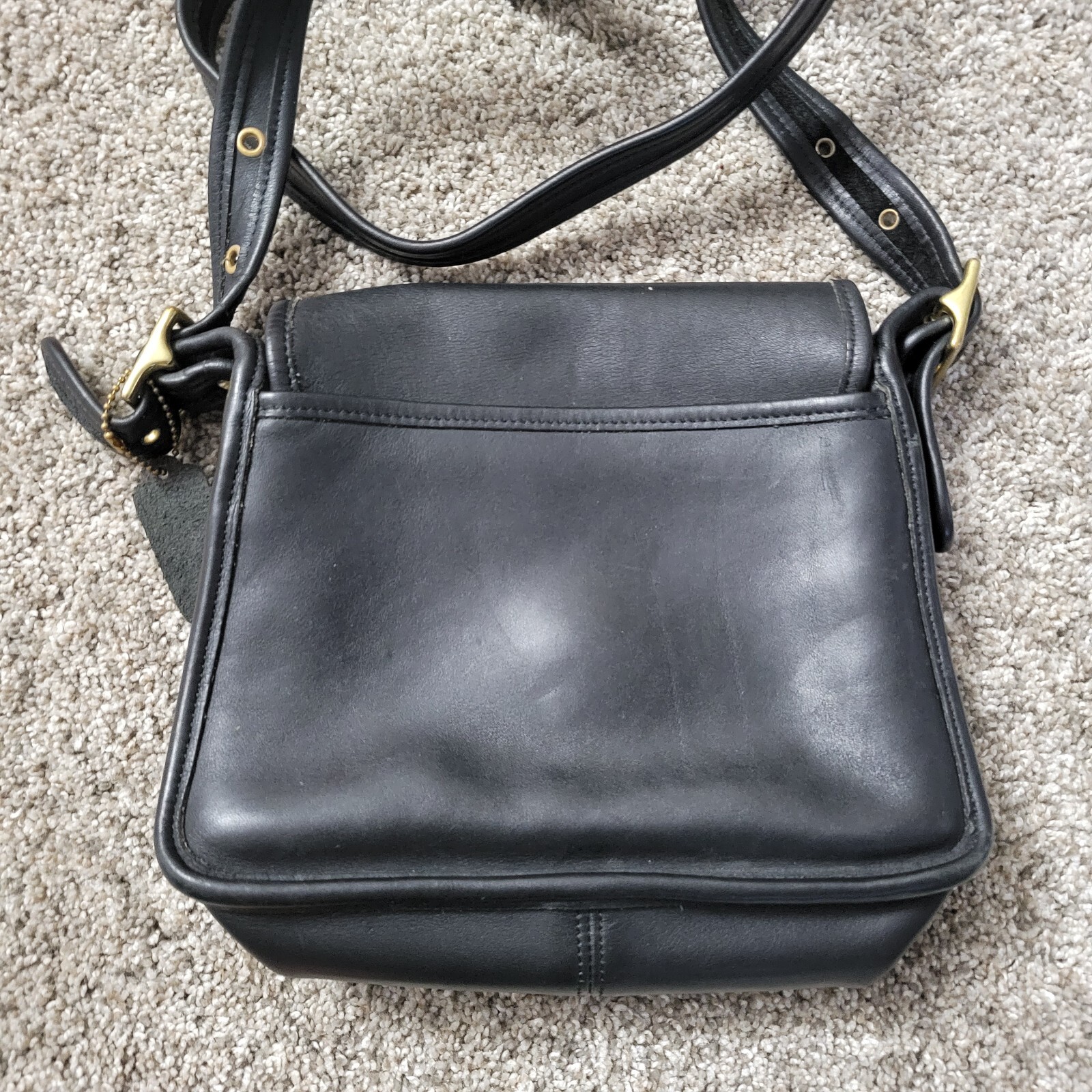 Coach Vintage 1999 Rambler Crossbody Leather Bag 906… Gem