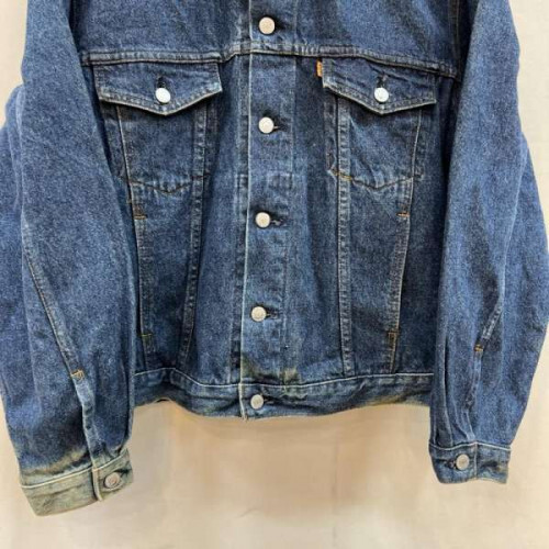 80s Vintage 70649-0217 Levi's Denim Jacket in Indigo, Size L