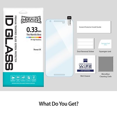 LG V10 Screen Protector Ringke [Invisible Defender] Tempered