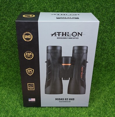 Athlon Midas G2 UHD 10x50mm Waterproof Hunting Binocular w/ Travel Case - 113007