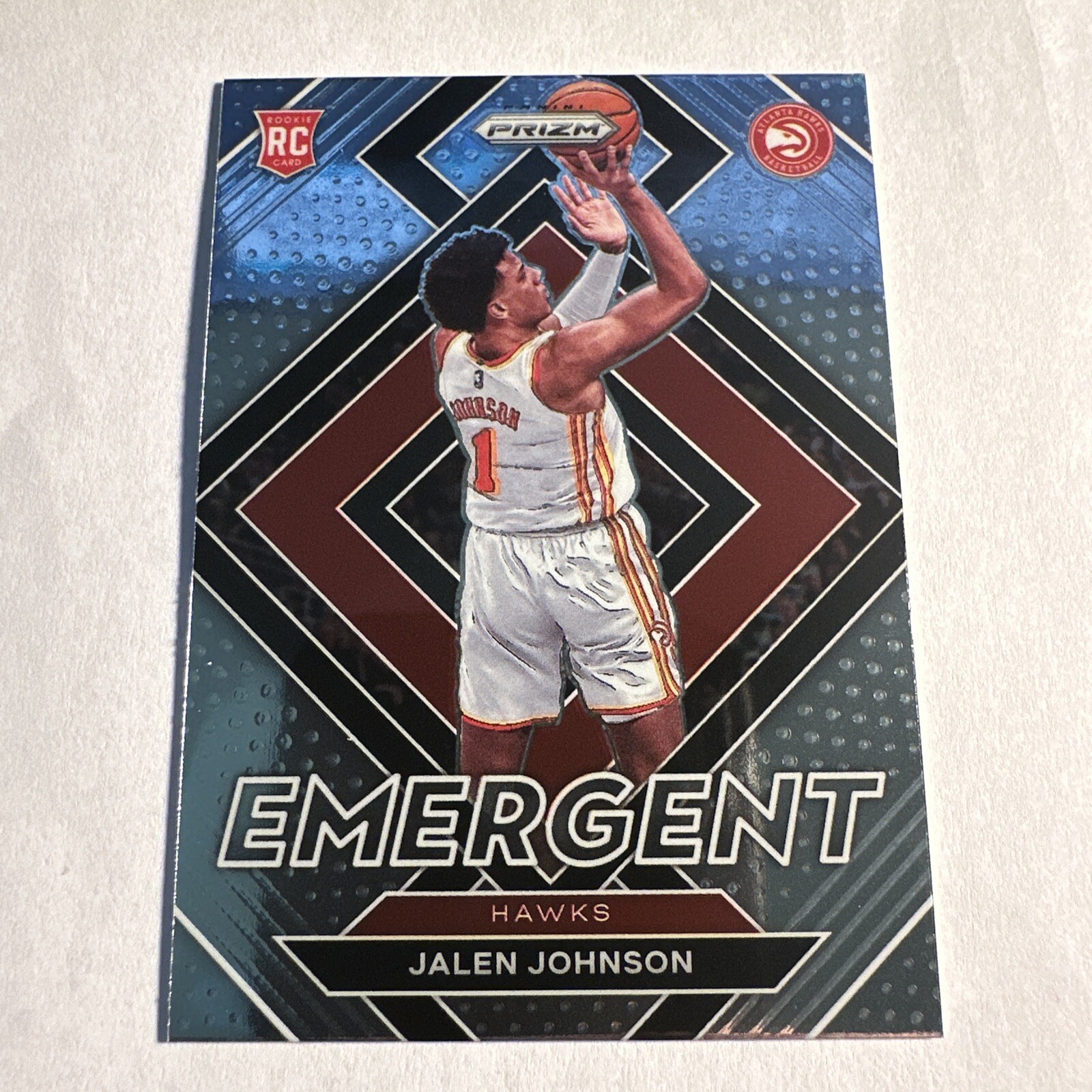 2021-22 Panini Prizm - Emergent #18 Jalen Johnson (RC)