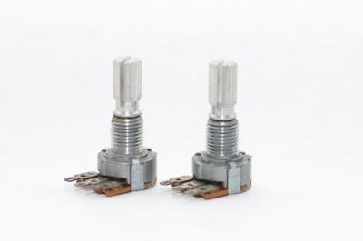 2x Vintage Potentiometer / Trimmer von RFT, 10 kOhm lin, Variable Resistor, NOS