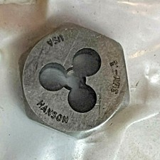 Irwin Hanson 6312 High Carbon Steel Hex 5/8" Across Flat Die 3mm-.50 Made in USA