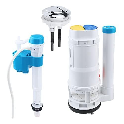 Toilet Dual Flush Valve,Fill Valve,Push Button,Toilet Repair Kit 210mm