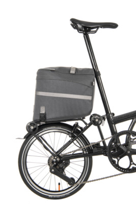Brompton Borough Roller Rack Bag Dark Grey 2023 Model