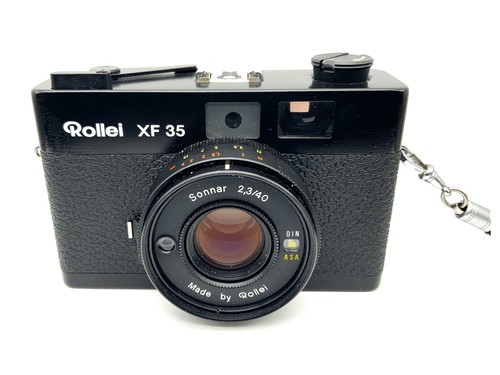 Rollei XF 35 Black Singapore mit Sonar 2,3/40 + Defekt (253735