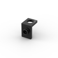 Lego Minifig 4X Halterung Neck Bracket 28974 Schwarz Black