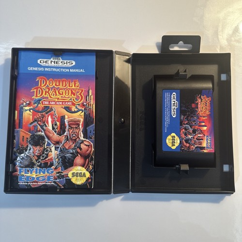 Double Dragon 3 III The Arcade Game (Sega Genesis) CIB Complete - NICE SHAPE - Bild 7 von 16
