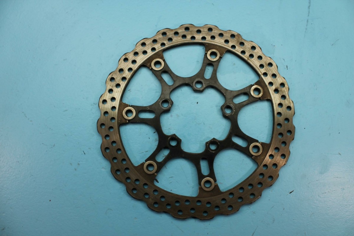 どりんくせっと 1017 06-07 KAWASAKI NINJA ZX10R FRONT WHEEL RIM BRAKE ROTOR DISC