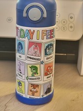 12oz Flip Top Kid Stainless Steel Insulated Tumbler Inside Out-Today I Free 