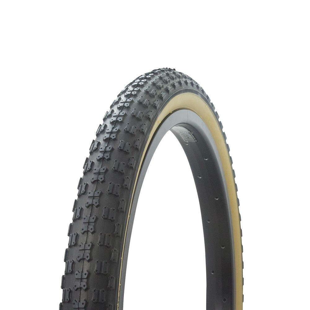 PRO+ Bike Bicycle Tire 20" x 2.125" Black/Gum Side Wall Comp 3 BMX Freestyle