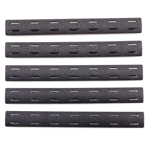 Black M-lok Handguard Protector Resistant Plastic Rail Cover for Mlok System - Picture 4 of 9