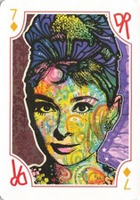 Audrey Hepburn 2017 Aquarius Dean Russo Pop Culture Playing Cards