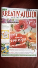 neuw. Mein KREATIV-ATELIER -malen-zeichnen, Zeitschrift, Nr. 151, tolle Motive!!