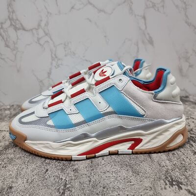 Adidas Originals Niteball Crystal White/ Preloved Blue  display picture 1