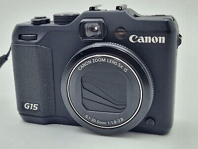 Canon PowerShot G15 12.1MP Digital Camera - Black for sale Canon PowerShot G15 12.1MP Digital Camera - Black for sale