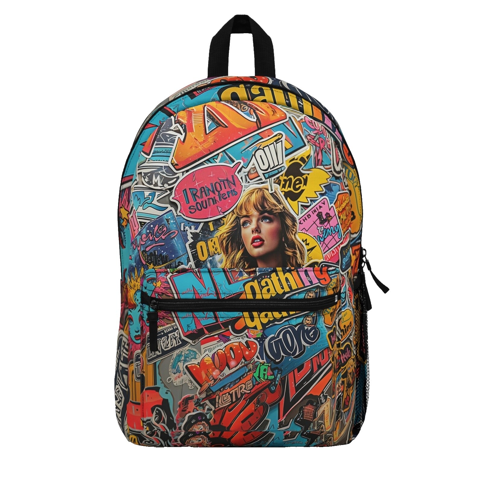Taylor Swift The Eras Tour Backpack All Over Print Graphic RARE‎ Swifty Eras Backpack: Taylor Fan Concert School Bag - Etsy main image 2
