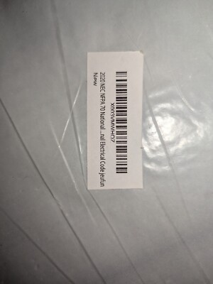 National Electrical Code NEC Book NFPA 70 2020-2023-NEW