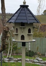 BEAUTIFULL DOVECOTE DOVECOTES DOVE COTE BIRD HOUSE GARDEN FEATURE IN OLIVE GREEN