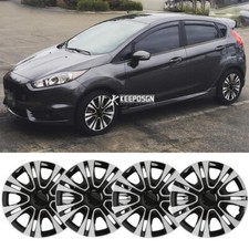 For Ford Fiesta 2011-2019 4PCS 15" Hubcaps Rim Wheel Cover Steel Wheel Tires