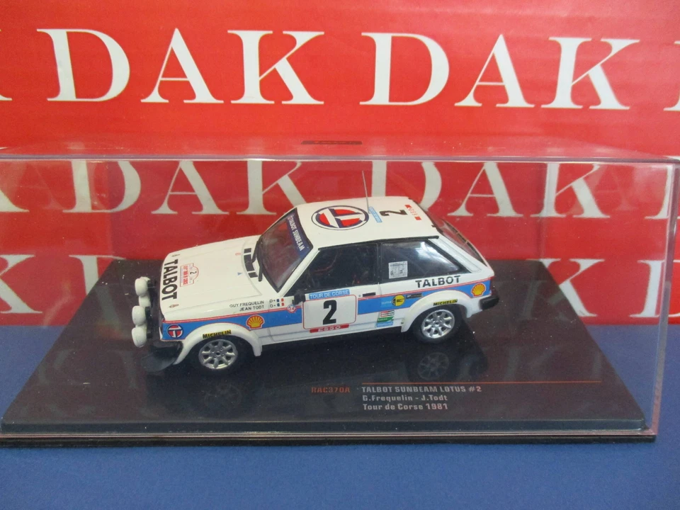 Die cast 1/43 Modellino Auto Talbot Sunbeam Lotus Rally Tour Corse 1981 Frequeli - Immagine 4 di 4