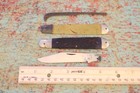 1976 Queen Cutlery Company USA Bone 1 Blade English Jack Knife PARTS KIT — photo 1