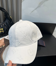 New Fashion Logo Baseball Cap Hat Unisex Adjustable White